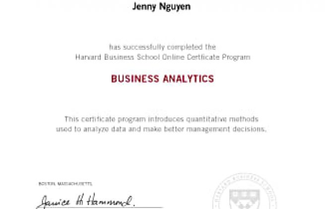 HBSO-Business-Analytics-Certificate